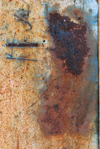 Hoja de acero oxidado de metal —  Fotos de Stock