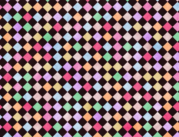 stock image Multi-colored checkerboard