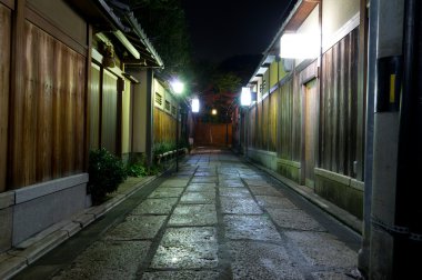 Kyoto sokakları geceleri