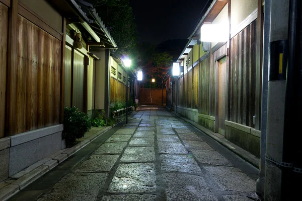 Rues de Kyoto la nuit — Photo