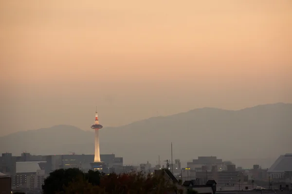 güzel gün batımı kyoto, Japonya