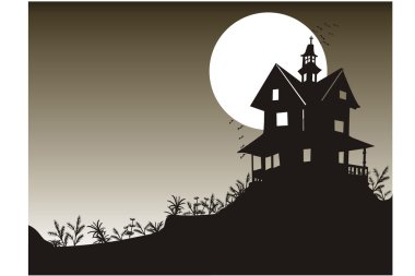 Halloween background vector clipart