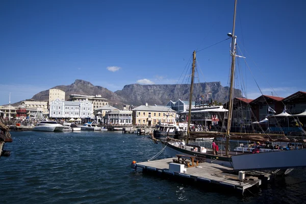 Kaapstad, waterfront Rechtenvrije Stockfoto's