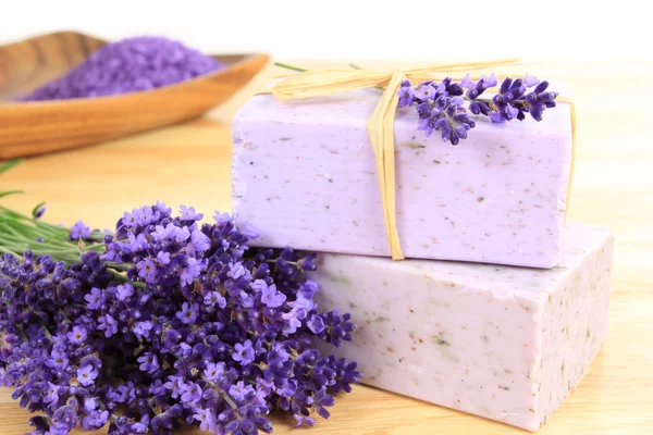 Lavender spa Stock Image