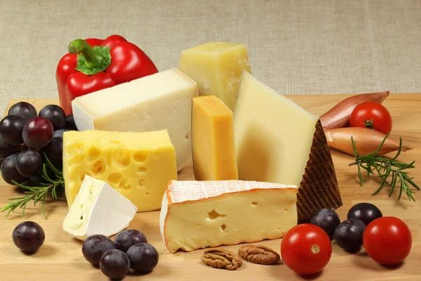 Cheese variety — Stock Photo, Image
