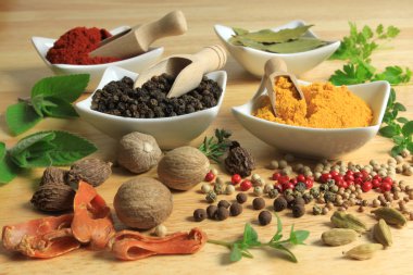 Herbs and spices clipart