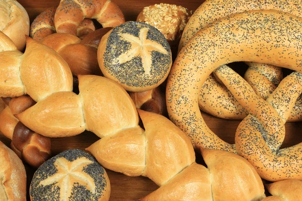 Arten von Brot — Stockfoto