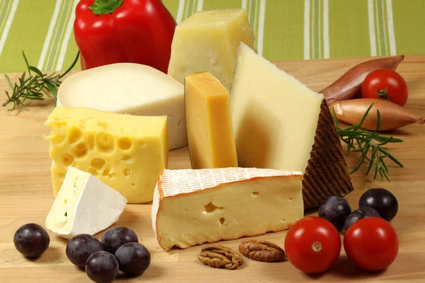 Cheese variety — Stock Photo, Image