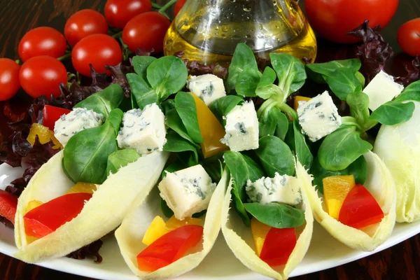 Salade van witloof en roquefort — Stockfoto