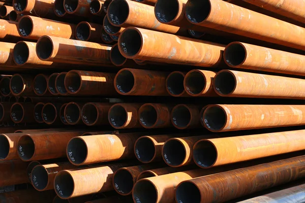 Steel pipes — Stock Photo, Image