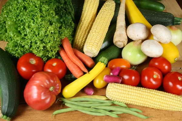 Органічні овочі — стокове фото