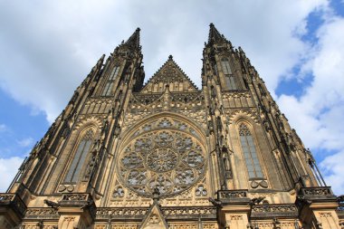 Prague cathedral clipart