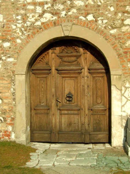 stock image Old wooden gate