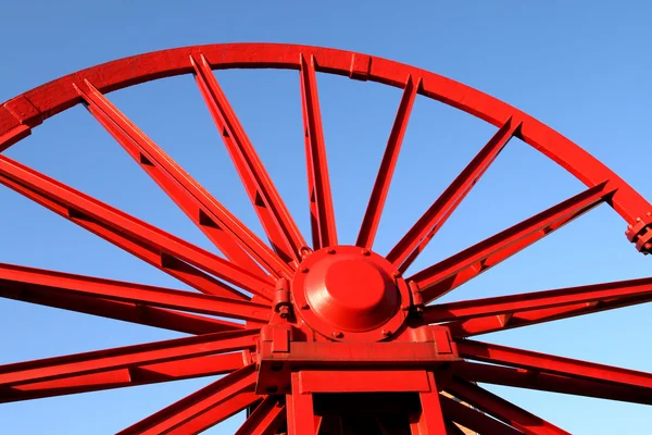 鉱山シャフトの車輪 — ストック写真