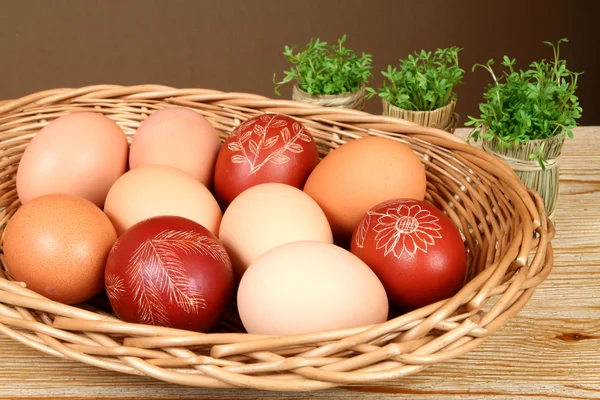 Easter table — Stock Photo, Image