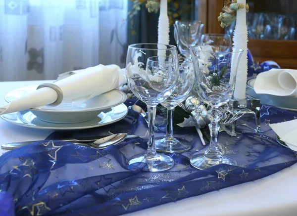 stock image Christmas table