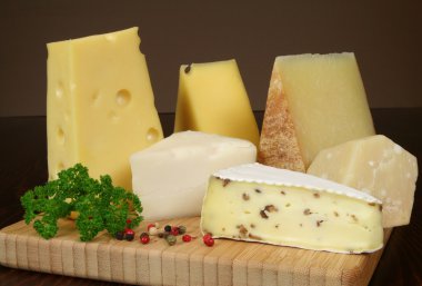 Cheese board clipart