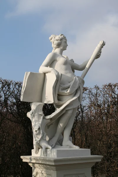 Kvinde statue i Wien - Stock-foto