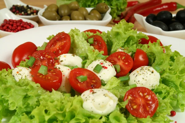 Vegetariánský salát. — Stock fotografie