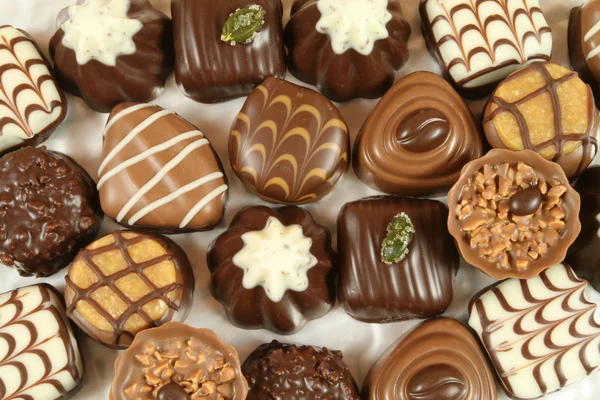 Sortimento de chocolate — Fotografia de Stock