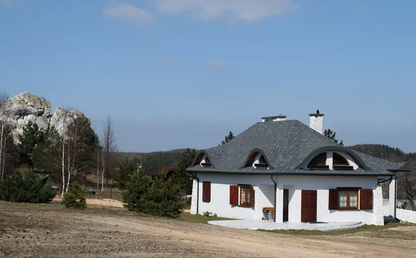 Casa na Polónia — Fotografia de Stock