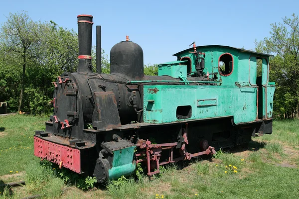 老式蒸汽引擎 — 图库照片