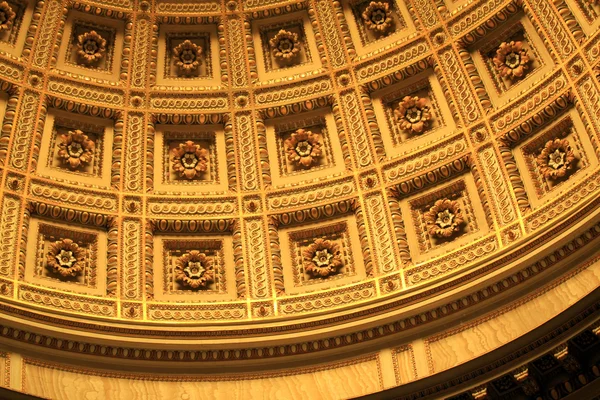 ローマのバロック様式の天井 — ストック写真