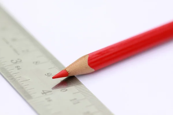 stock image A pencil with scale