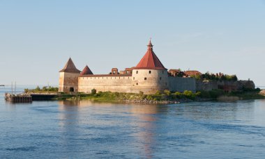 Fortress Oreshek Shlisselburg clipart