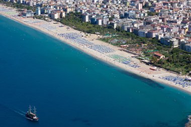 Turkey. Alanya cityscape clipart