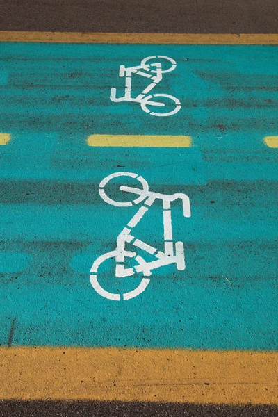 Cyklistická stezka — Stock fotografie