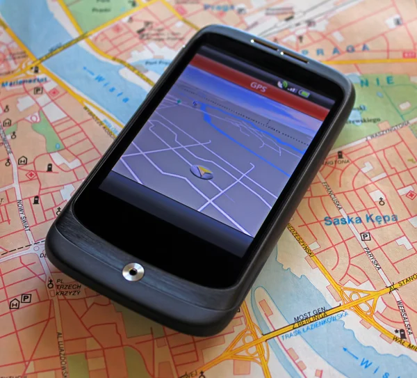 Dispositif de navigation GPS Photo De Stock