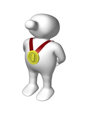 Logoman champion clipart