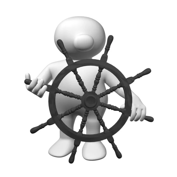 Logoman marynarz — Zdjęcie stockowe