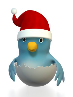 Bluebert - natural born Santa clipart