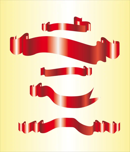 Ruban, arc, cadeau — Image vectorielle