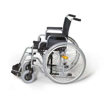 Wheelchair in white back clipart