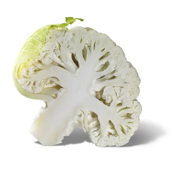 Halved cauliflower — Stock Photo, Image