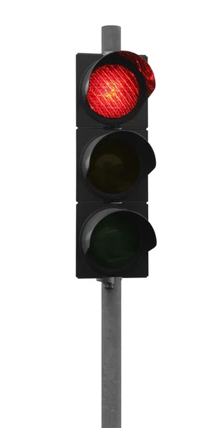 Semáforo vermelho — Fotografia de Stock