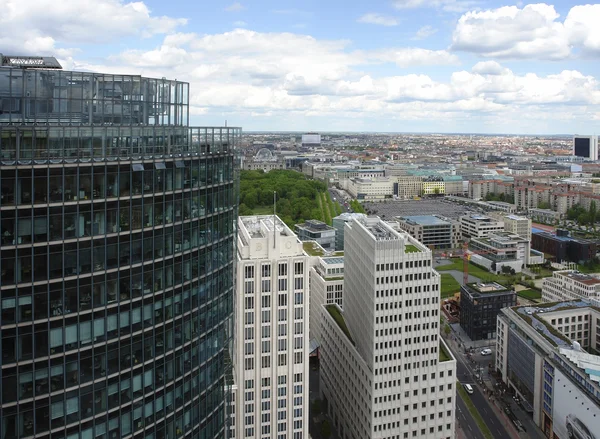 Vista aérea de Berlim na hora de verão — Fotografia de Stock