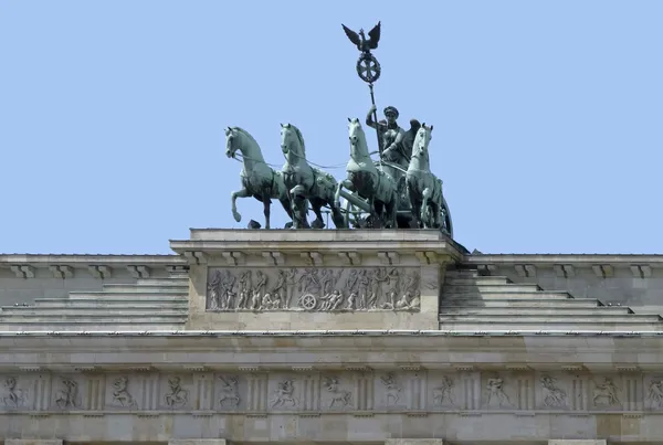 Quadriga en la Puerta de Brandenburgo — Foto de Stock