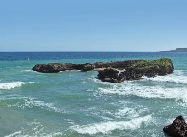ドミニカ共和国の海岸の風景 — ストック写真