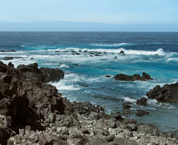 Прибрежные пейзажи Азорских островов — стоковое фото
