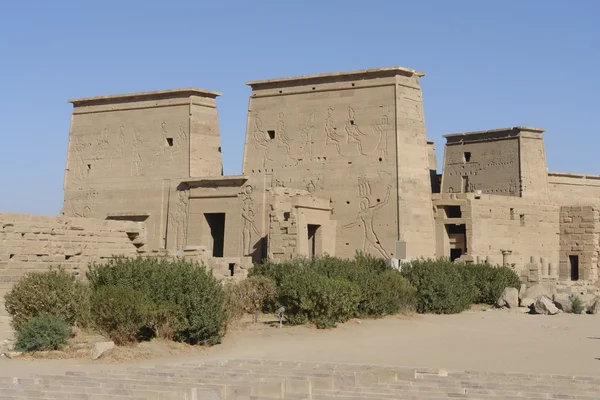 Храм Філа в Єгипті — стокове фото