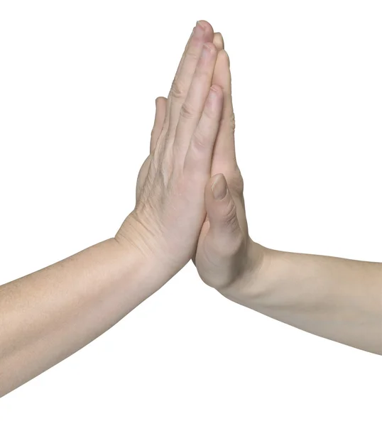 High five hands — Stock Photo, Image