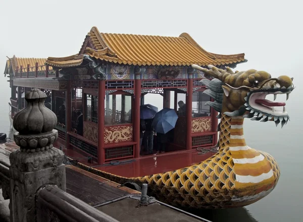Dragon Boat in Cina — Foto Stock