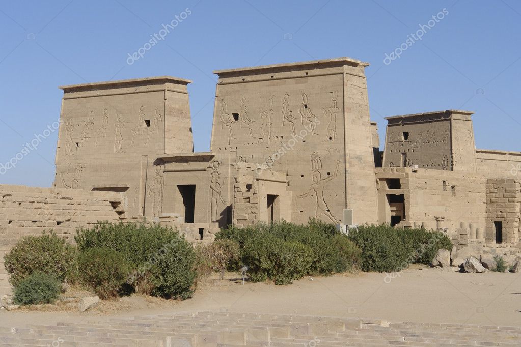 Ancient Temple of Philae in Egypt (Africa)