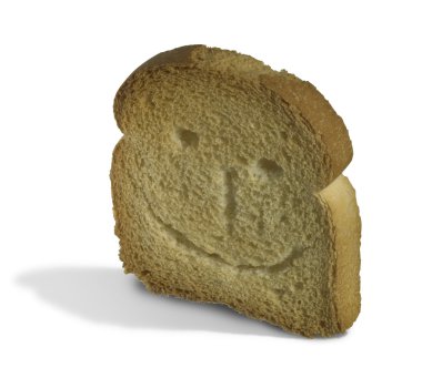 Smiling rusk clipart