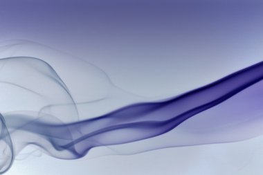 Abstract blue smoke detail clipart