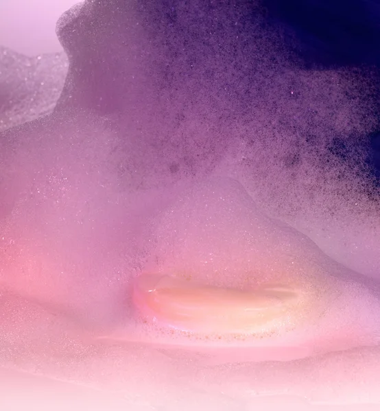 Soap and foam — Stock Photo, Image